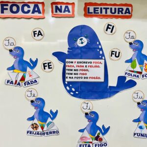 Foca na Leitura- Família do F
