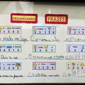 Organizando Frases